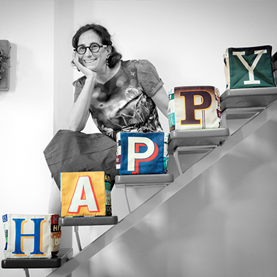 Sustainable home - HAPPY Alphabet boxes